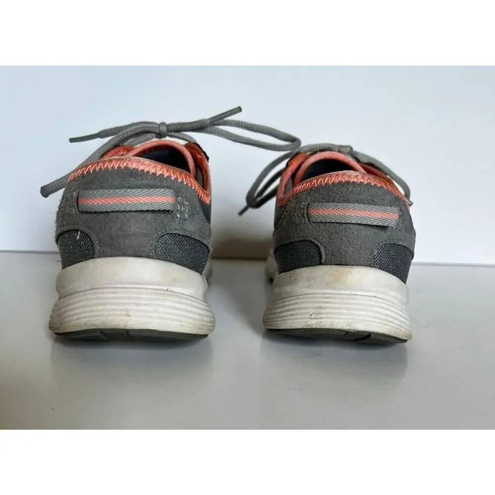 NEW BALANCE 511 Running Shoe, Gray & Peach, Women's size 7